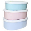 Japan San-X Nesting Food Storage Container Set - Sumikko Gurashi : Shirokuma Hometown - 2