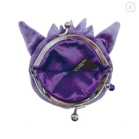 Japan Pokemon Gamaguchi Mascot Coin Case - Gengar : Face - 2