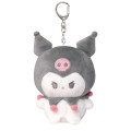 Japan Sanrio Mascot Holder - Kuromi : Marumochi - 1