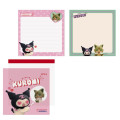 Japan Sanrio Square Memo - Kuromi : Netflix B - 1