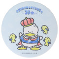Japan Sanrio Water Absorbing Coaster - Pekkle : 35th Anniversary Blue - 1