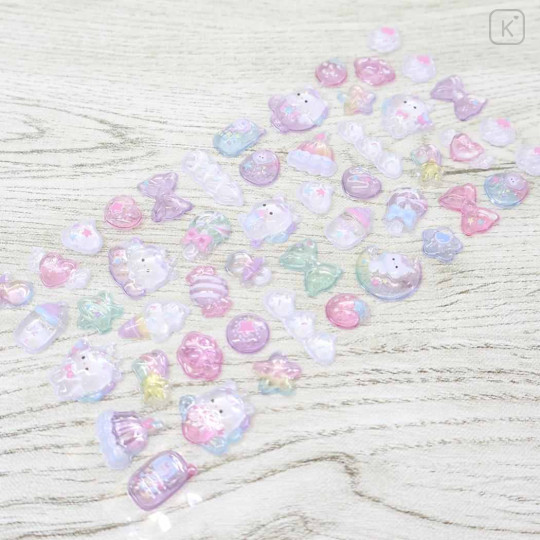 Japan Bonbon Drop Seal 3D Sticker - Purple Pink Dessert Animal - 2