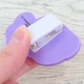 Japan Kirby Rubber Clip - Kirby Play With Waddle Dee Purple - 2
