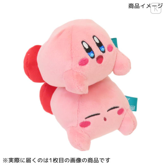 Japan Kirby Hand-held Plush - Kirby : Kirby Play With Waddle Dee Happy Stackable - 3