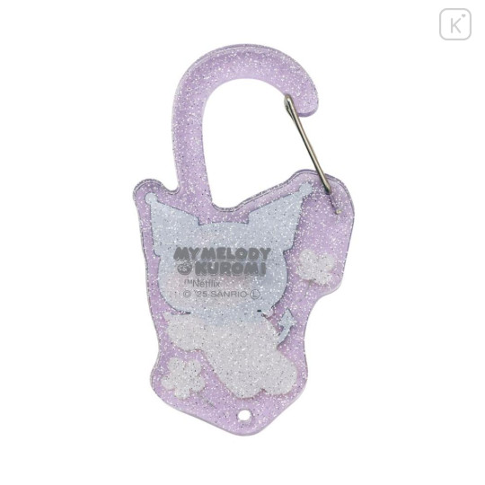 Japan Sanrio Acrylic Carabiner - Kuromi : Netflix Love - 3