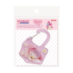 Japan Sanrio Acrylic Carabiner - My Melody : Netflix Sleep