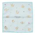 Japan Pokemon Bento Lunch Cloth - Pikachu : number 025 Light Blue - 1