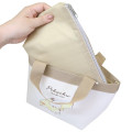 Japan Pokemon Tote Bag with Insulated Pouch - Pikachu : number 025 Light Brown - 3