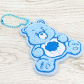 Japan Care Bears Embroidered Patch Mascot Bag Charm Keychain - Grumpy Bear - 3