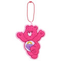 Japan Care Bears Embroidered Patch Mascot Bag Charm Keychain - Secret Bear - 1