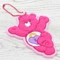 Japan Care Bears Embroidered Patch Mascot Bag Charm Keychain - Secret Bear - 3