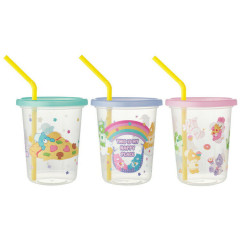 Japan Care Bears Straw Tumbler - Happy Place