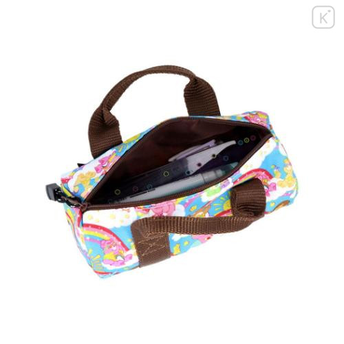 Japan Care Bears Outdoor Boston Bag Pen Case - Rainbow Sky - 4