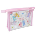 Japan Care Bears Clear Cosmetic Pouch - Pink - 2