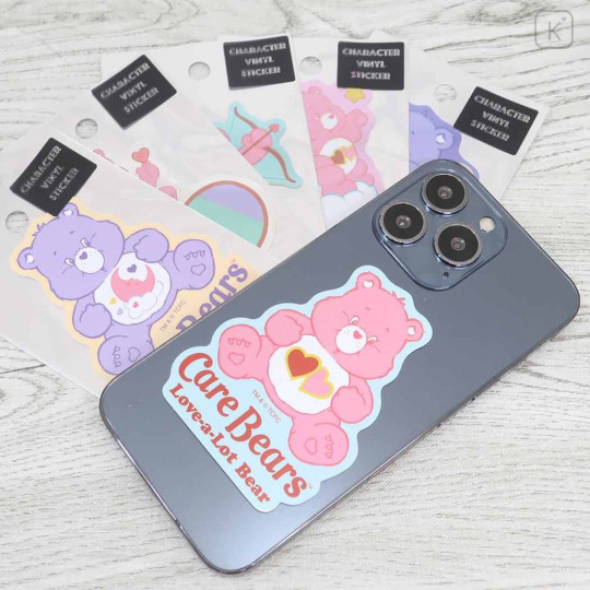 Japan Care Bears Vinyl Sticker - Love A Lot Bear Cloud - 2