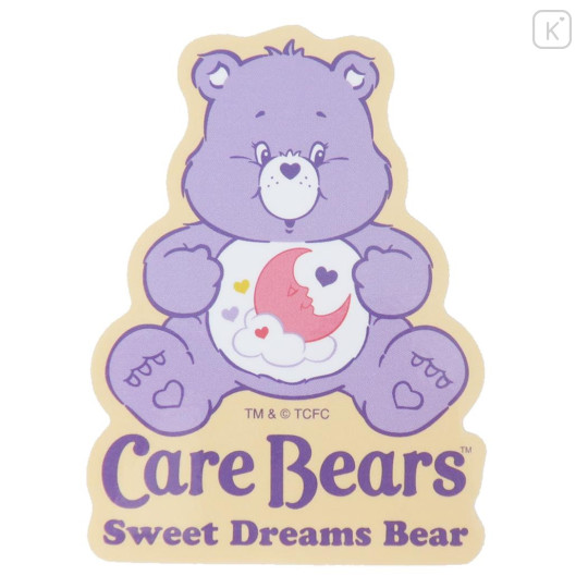 Japan Care Bears Vinyl Sticker - Sweet Dream Bear Sitting - 1