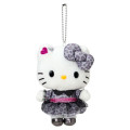 Japan Sanrio Original Mascot Holder - Hello Kitty : Monotone Animal - 1