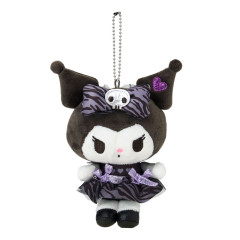 Japan Sanrio Original Mascot Holder - Kuromi : Monotone Animal