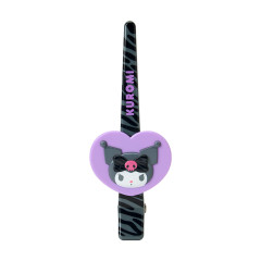 Japan Sanrio Original Long Hair Clip - Kuromi : Monotone Animal
