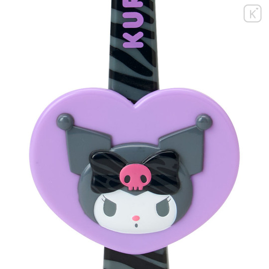 Japan Sanrio Original Long Hair Clip - Kuromi : Monotone Animal - 3