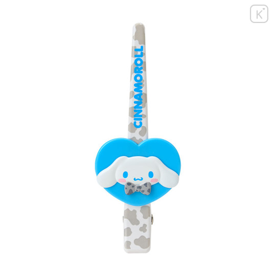 Japan Sanrio Original Long Hair Clip - Cinnamoroll : Monotone Animal - 1