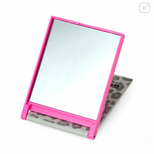 Japan Sanrio Original Folding Mirror - Hello Kitty : Monotone Animal - 3