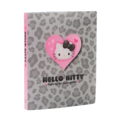 Japan Sanrio Original B5 26 Hole Binder - Hello Kitty : Monotone Animal