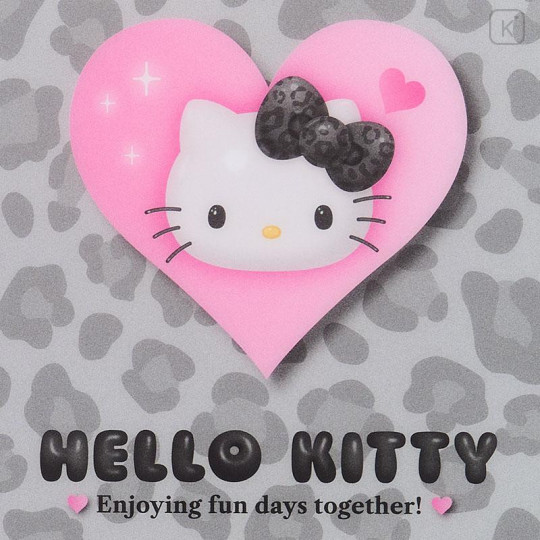 Japan Sanrio Original B5 26 Hole Binder - Hello Kitty : Monotone Animal - 4