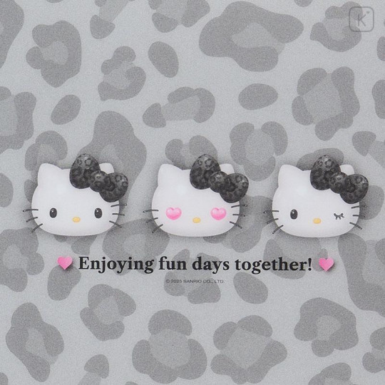 Japan Sanrio Original B5 26 Hole Binder - Hello Kitty : Monotone Animal - 5