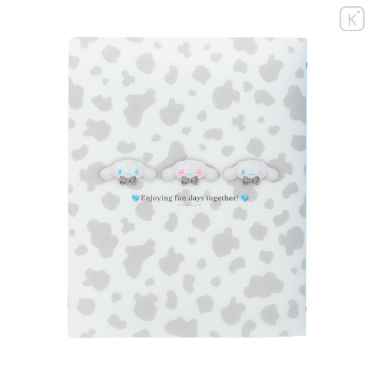 Japan Sanrio Original B5 26 Hole Binder - Cinnamoroll : Monotone Animal - 2