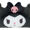 Japan Sanrio Original Fluffy Plush Pen Case - Kuromi : Monotone Animal - 4