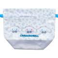Japan Sanrio Original Drawstring Pouch Set - Cinnamoroll : Monotone Animal - 3