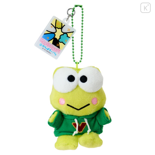 Japan Sanrio Original Mascot Holder - Keroppi : Hapidanbui Boys Happy Birthday 5th Anniversary! All Together - 1