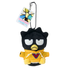 Japan Sanrio Original Mascot Holder - Badtz-maru : Hapidanbui Boys Happy Birthday 5th Anniversary! All Together