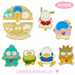 Japan Sanrio Original Secret Pin Badge - Hapidanbui Boys Happy Birthday 5th Anniversary! All Together Blind Box