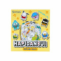 Japan Sanrio Die-cut Flake Seal Sticker Pack - Hello Kitty : Hapidanbui Boys Happy Birthday 5th Anniversary! All Together - 1