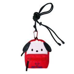 Japan Sanrio Original Mini Backpack-style Pouch - Pochacco : Hapidanbui Boys Happy Birthday 5th Anniversary! All Together