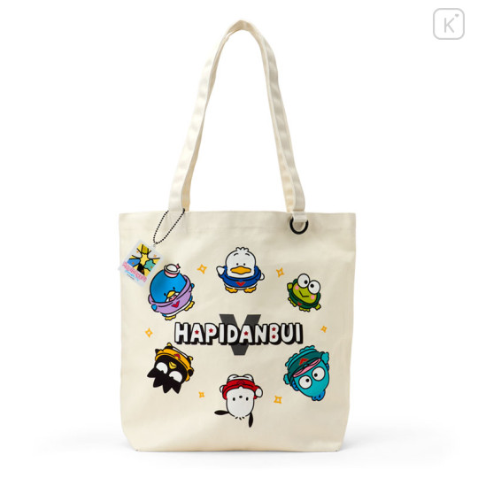 Japan Sanrio Original Tote Bag - Cinnamoroll : Hapidanbui Boys Happy Birthday 5th Anniversary! All Together - 1