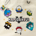 Japan Sanrio Original Tote Bag - Cinnamoroll : Hapidanbui Boys Happy Birthday 5th Anniversary! All Together - 4