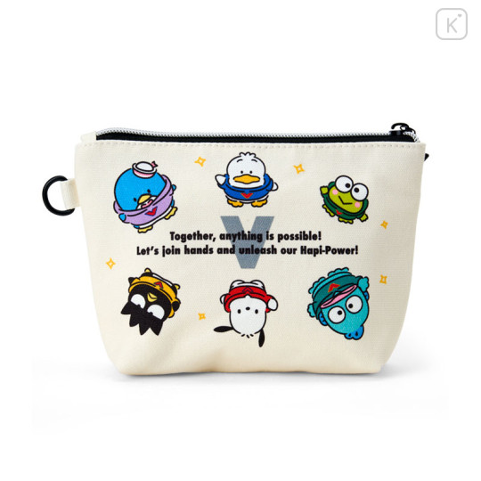 Japan Sanrio Original Pouch - Hapidanbui Boys Happy Birthday 5th Anniversary! All Together - 2