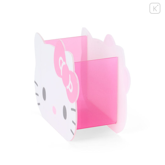 Japan Sanrio Acrylic Pen Stand - Hello Kitty : I Love Hello Kitty - 3