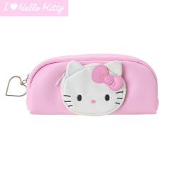 Japan Sanrio Original Pen Pouch Pencil Case - Hello Kitty : I Love Hello Kitty