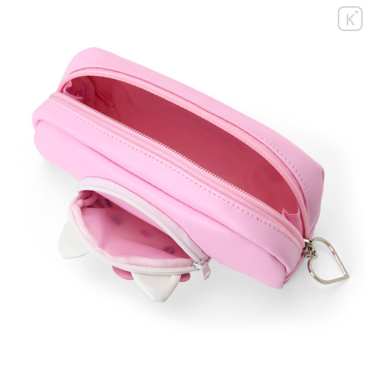Japan Sanrio Original Pen Pouch Pencil Case - Hello Kitty : I Love Hello Kitty - 3