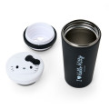 Japan Sanrio Original Stainless Steel Bottle 340ml - Hello Kitty : I Love Hello Kitty Black - 2