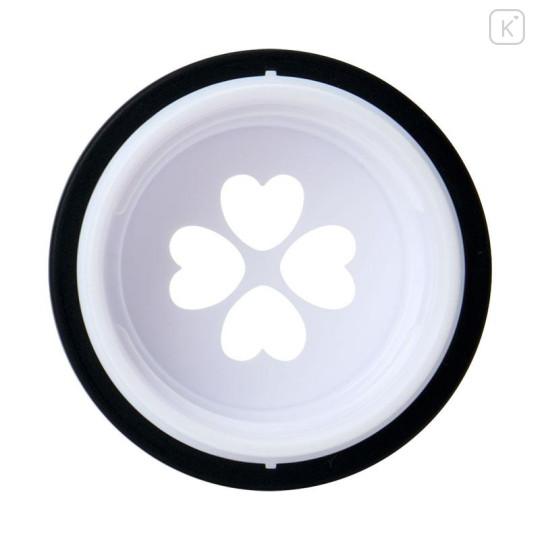 Japan Sanrio Original Stainless Steel Bottle 340ml - Hello Kitty : I Love Hello Kitty Black - 4