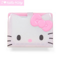 Japan Sanrio Original 6 Hole Binder - Hello Kitty : I Love Hello Kitty Glitter - 1