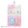 Japan Sanrio Original 6 Hole Binder - Hello Kitty : I Love Hello Kitty Glitter - 4