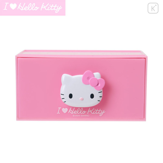 Japan Sanrio Original Stacking Chest Drawer - Hello Kitty : I Love Hello Kitty - 1