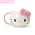 Japan Sanrio Original Character-shaped Mug - Hello Kitty : I Love Hello Kitty Face - 1