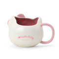 Japan Sanrio Original Character-shaped Mug - Hello Kitty : I Love Hello Kitty Face - 2